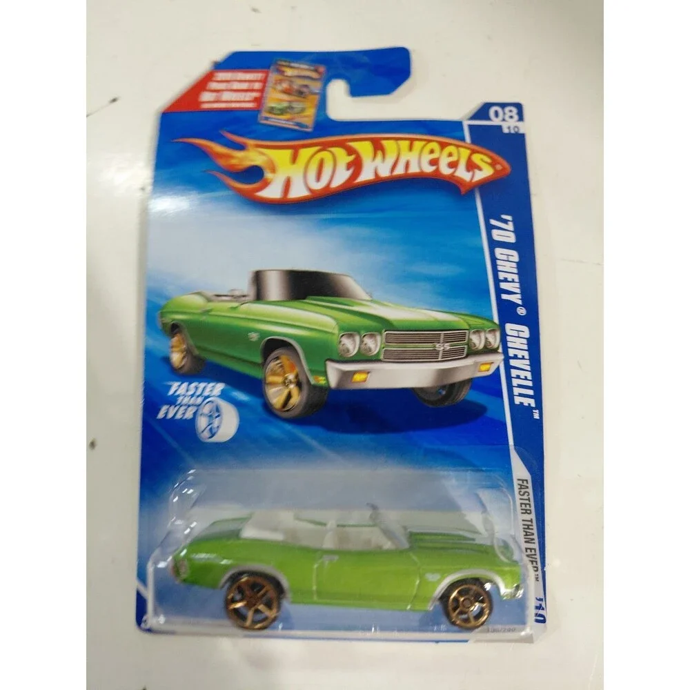 NIP Hot Wheels Faster Than Ever 1:64 Die Cast 1970 Chevrolet Chevelle Muscle Car